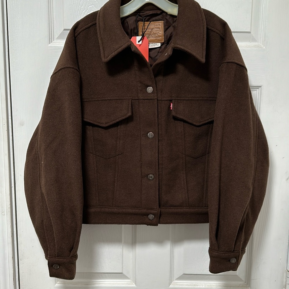 New with tags Levi Strauss Ladies Brown Jacket